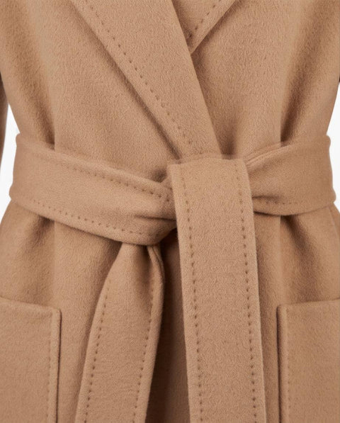 MAX MARA READY CAPPOTTO LUNGO LANA CAMMELLO