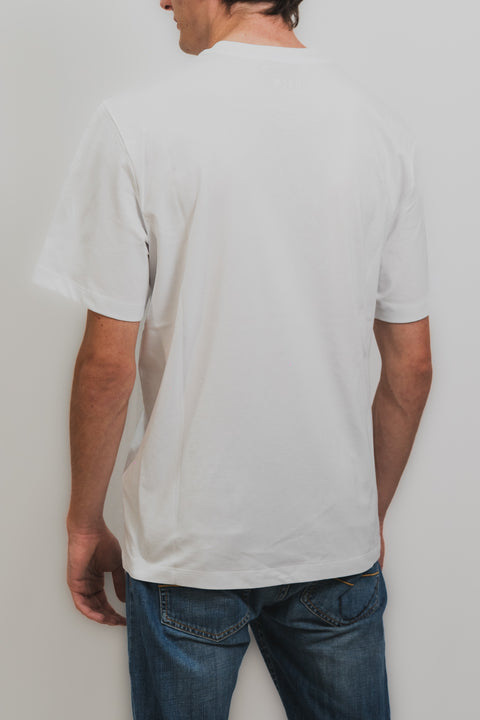 MSGM T-SHIRT JERSEY LOGO