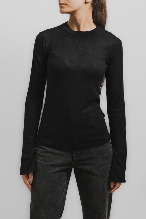 DONDUP MAGLIA GIROCOLLO VISCOSA