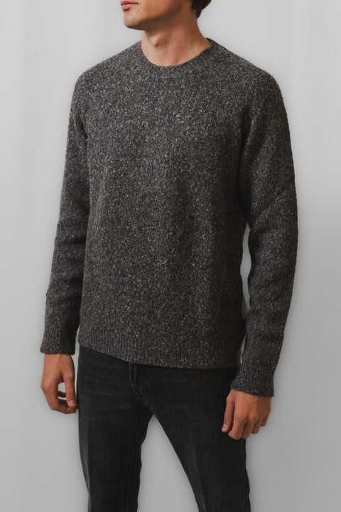 ROBERTO COLLINA MAGLIA GIROCOLLO BABY ALPACA E LANA