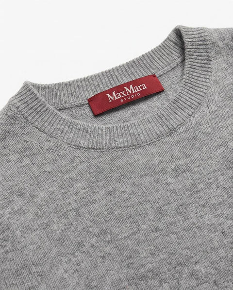 MAX MARA STUDIO FOLK MAGLIA GIRO COLLO LANA E CASHMERE