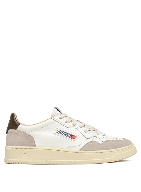 AUTRY SNEAKER PELLE E SUEDE TAB LOGO