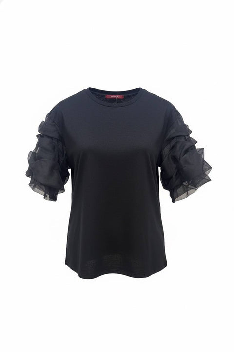 MAX MARA STUDIO DRITTO T-SHIRT JERSEY