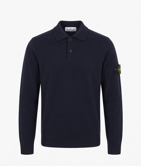 STONE ISLAND POLO MANICA LUNGA LANA
