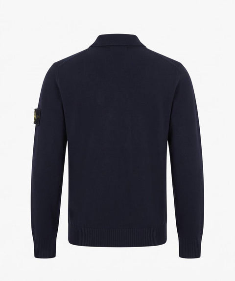 STONE ISLAND POLO MANICA LUNGA LANA