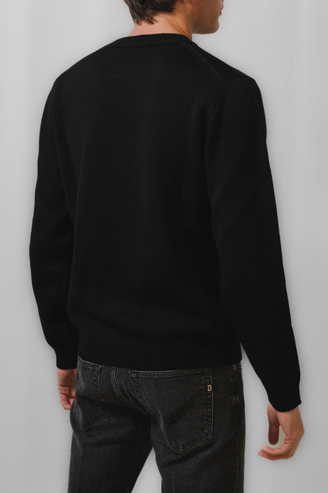 ROBERTO COLLINA MAGLIA GIROCOLLO MERINOS