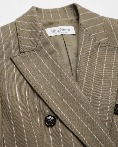 MAX MARA BALTA GIACCA DOPPIOPETTO LANA E VISCOSA