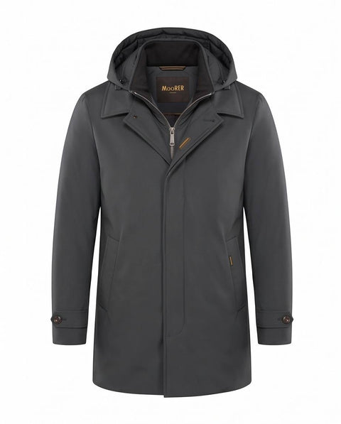 MOORER TRENCH 3/4 NYLON TECNICO CAPPUCCIO