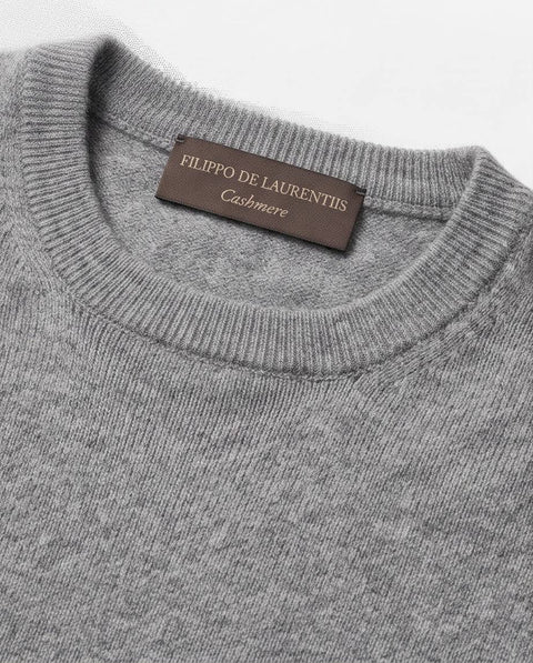 FILIPPO DE LAURENTIIS MAGLIA GIROCOLLO MISTO CASHMERE