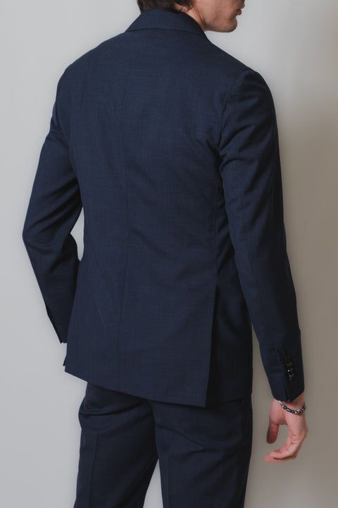 LARDINI ABITO SEMIFODERATO VESTIBILITA DROP 7 REALIZZATO NELLA CLASSICA TELA DI LANA