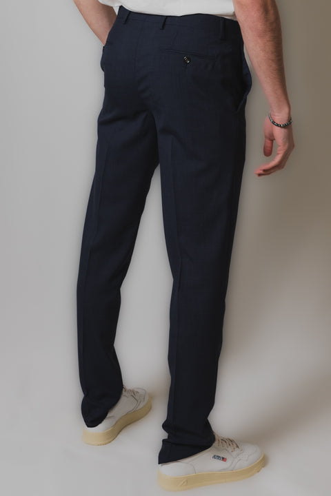 LARDINI ABITO SEMIFODERATO VESTIBILITA DROP 7 REALIZZATO NELLA CLASSICA TELA DI LANA