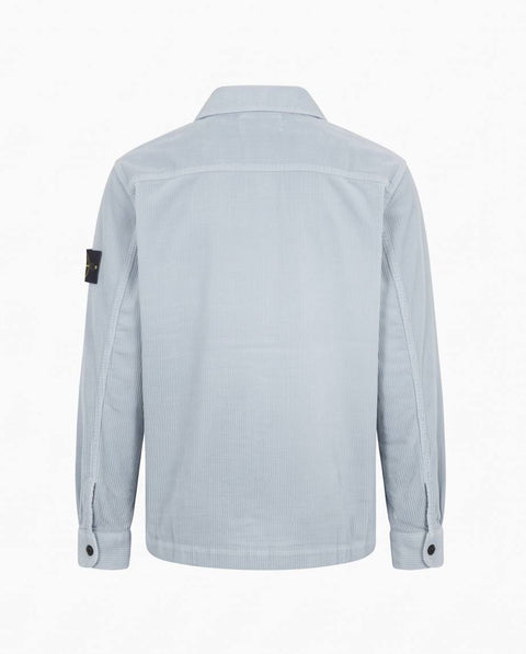 STONE ISLAND CAMICIA OVER VELLUTO