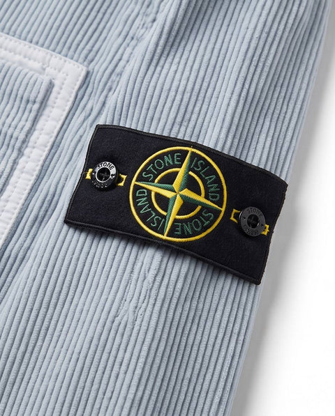 STONE ISLAND CAMICIA OVER VELLUTO