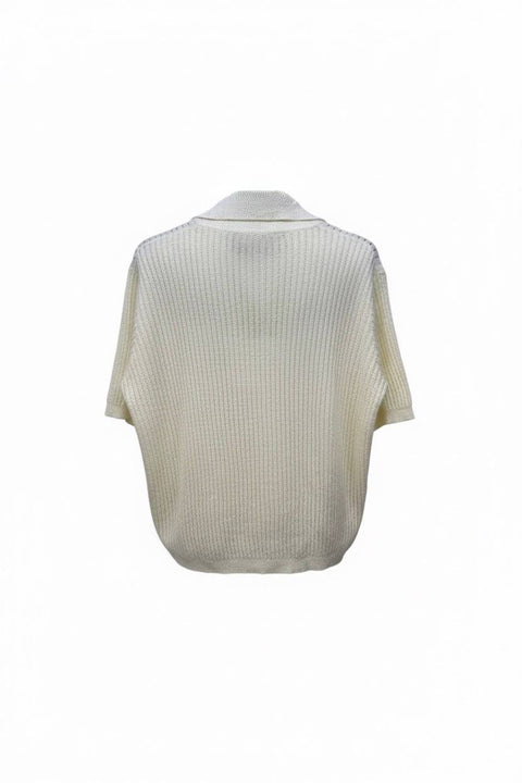 ROBERTO COLLINA POLO MISTO COTONE