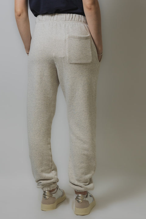 AUTRY PANTALONE CON CULISSE FELPA E RICAMO LOGO SU GAMBA