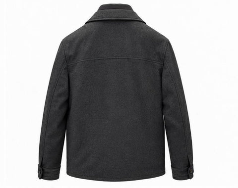 MOORER OVERSHIRT PETTORINA E CAPPUCCIO LANA LAMINATA