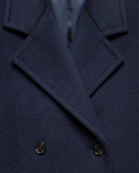 MAX MARA REBUS GIACCONE DOPPIOPETTO LANA E CASHMERE