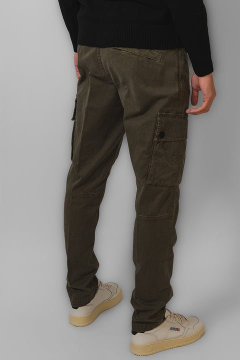 STONE ISLAND PANTALONE CARGO ORGANIC BROKEN TWILL LOGO TASCA