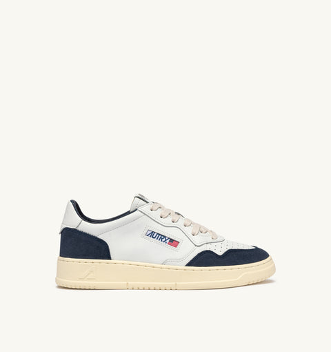 AUTRY SNEAKER PELLE SUEDE BICOLOR LOGO