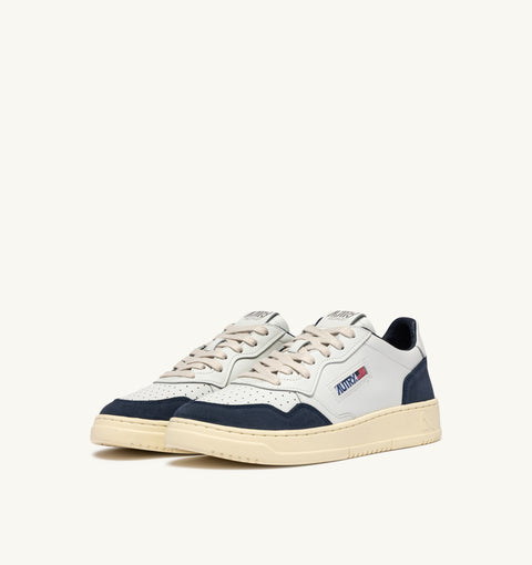AUTRY SNEAKER PELLE SUEDE BICOLOR LOGO