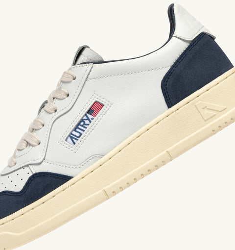 AUTRY SNEAKER PELLE SUEDE BICOLOR LOGO