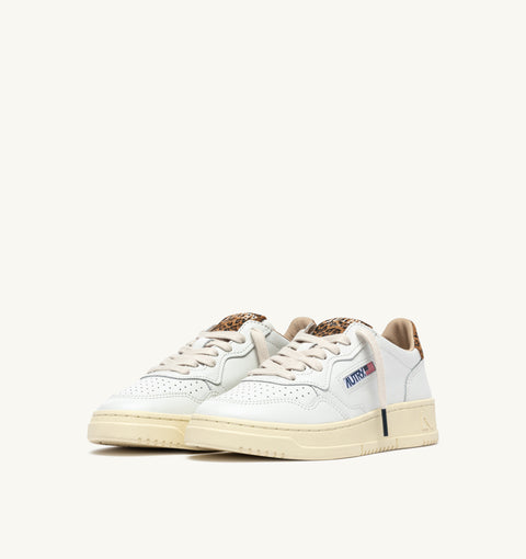 AUTRY SNEAKER PELLE TAB CAMOUFLAGE LOGO