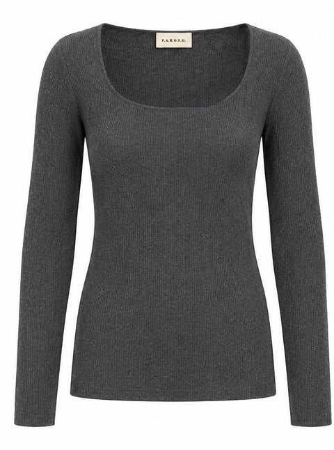 PAROSH MAGLIA SCOLLO MADONNA LANA COSTINE