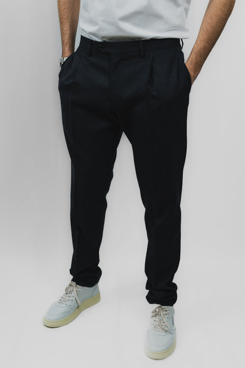 LARDINI COORDINATO DOPPIOPETTO PANTALONE PINCES GALLES