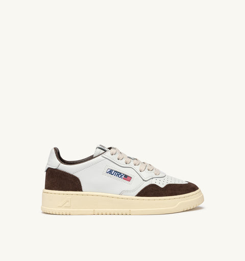 AUTRY SNEAKER PELLE SUEDE BICOLOR LOGO