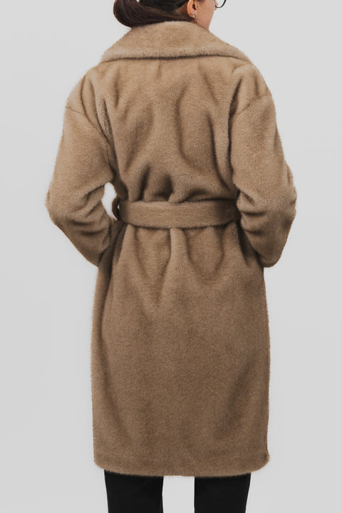 HERNO PELLICCIA 3/4 ECOVISONE