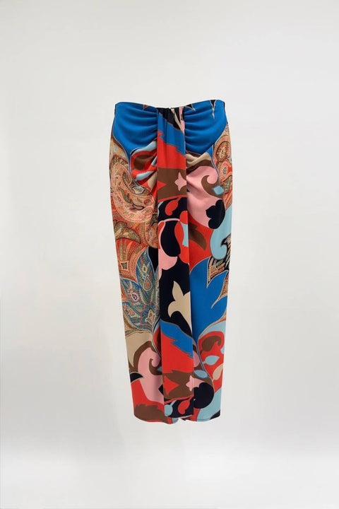 ETRO GONNA LUNGA JERSEY FANTASIA
