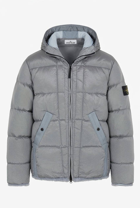 STONE ISLAND PIUMINO CORTO NYLON METALA INSERTI CORDURA