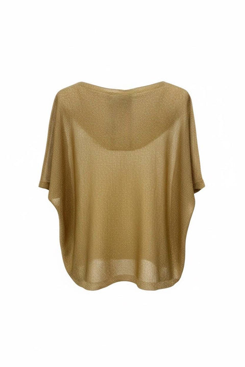 ROBERTO COLLINA MAGLIA OVER LUREX