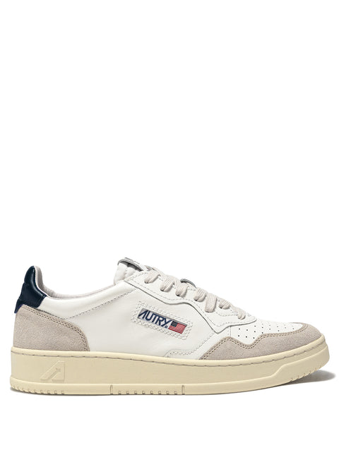AUTRY SNEAKER PELLE E SUEDE TAB LOGO