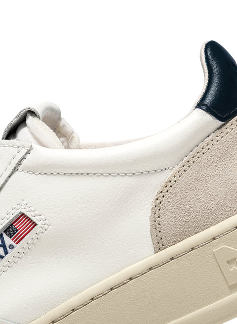 AUTRY SNEAKER PELLE E SUEDE TAB LOGO