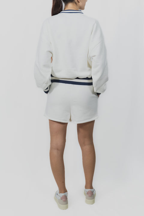 AUTRY FELPA LOGO CON PERLE