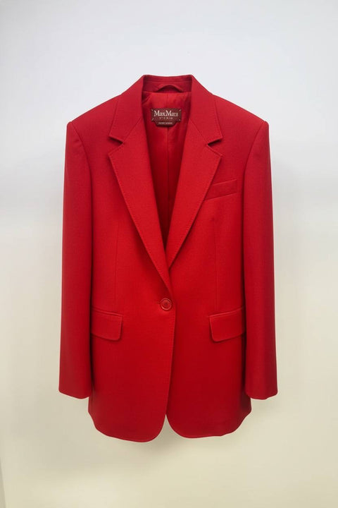 MAX MARA STUDIO BALCO GIACCA 1 PETTO OVER