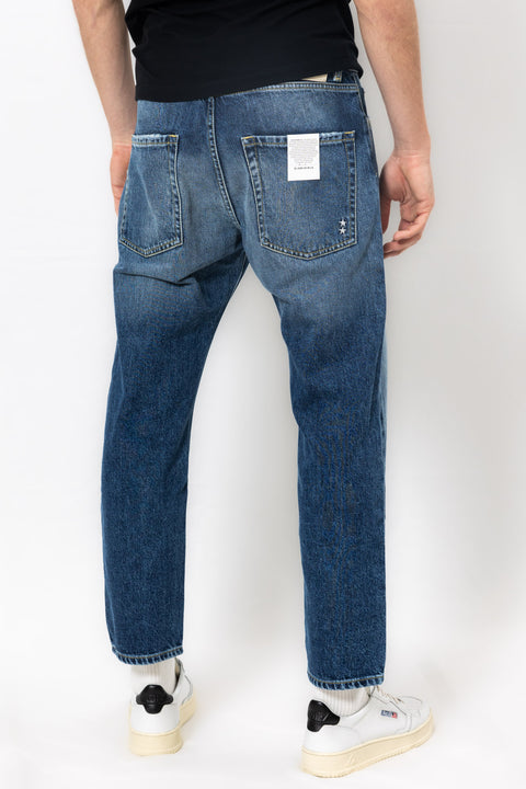 ICON DENIM JEANS VITA REGULAR CROPPED FONDO 20