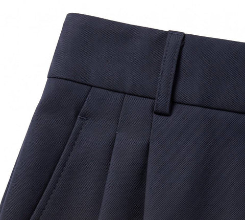 MAX MARA STUDIO SERIO PANTALONE PALAZZO TELA DI LANA