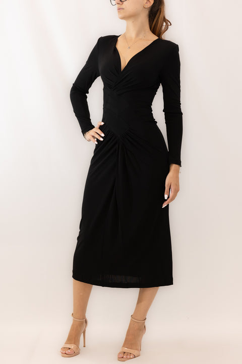 DIANE VON FURSTENBERG TUBINO JERSEY DRAPPEGGIO