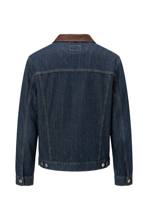 BRUNELLO CUCINELLI GIUBBOTTO IN DENIM