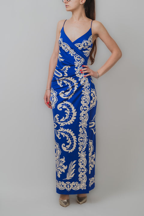 ETRO ABTIO LUNGO FANTASIA REALIZZATO NEL TESSUTO JERSEY STRETCH