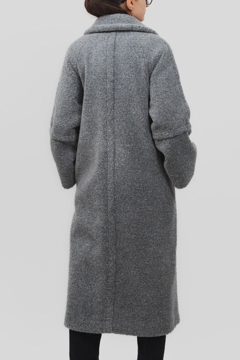 HERNO PELLICCIA TEDDY LUNGA ECO