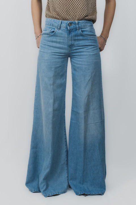 DONDUP MARLEN JEANS COTONE E LYOCELL