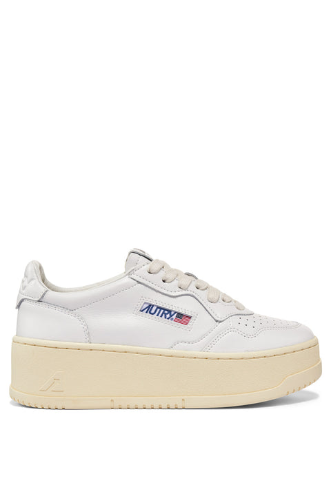 AUTRY SNEAKER SUPER PLATFORM PELLE LOGO