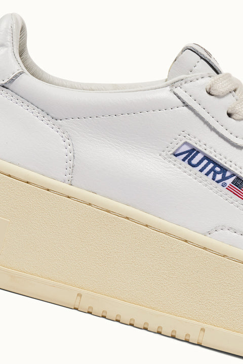 AUTRY SNEAKER SUPER PLATFORM PELLE LOGO
