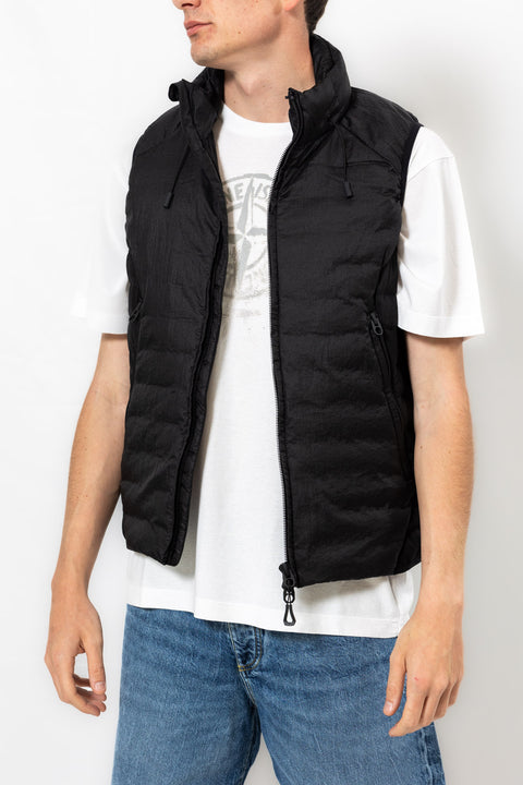 JG1 GILET NYLON CAPPUCCIO