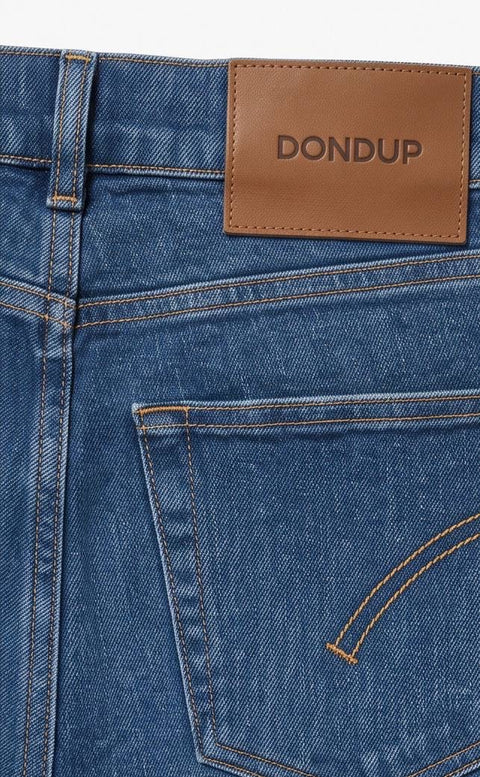 DONDUP AMBER DENIM PALAZZO VITA ALTA