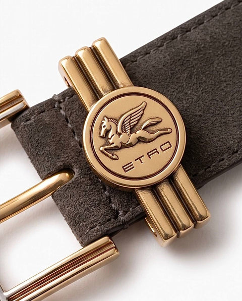 ETRO CINTURA SUEDE