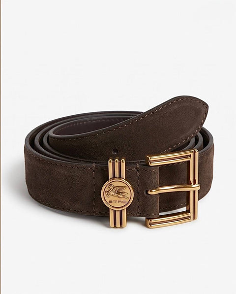 ETRO CINTURA SUEDE